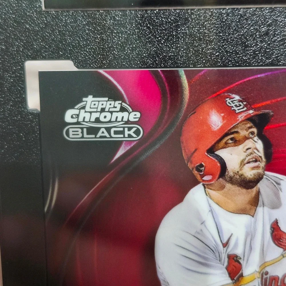 2022 Topps Chrome Black Juan Yepez #83 Red Refractor 1/5 SGC 10‎ Rookie Card